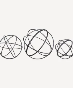 Fashion Iron Garden Spheres (SET3) Garden Accessories