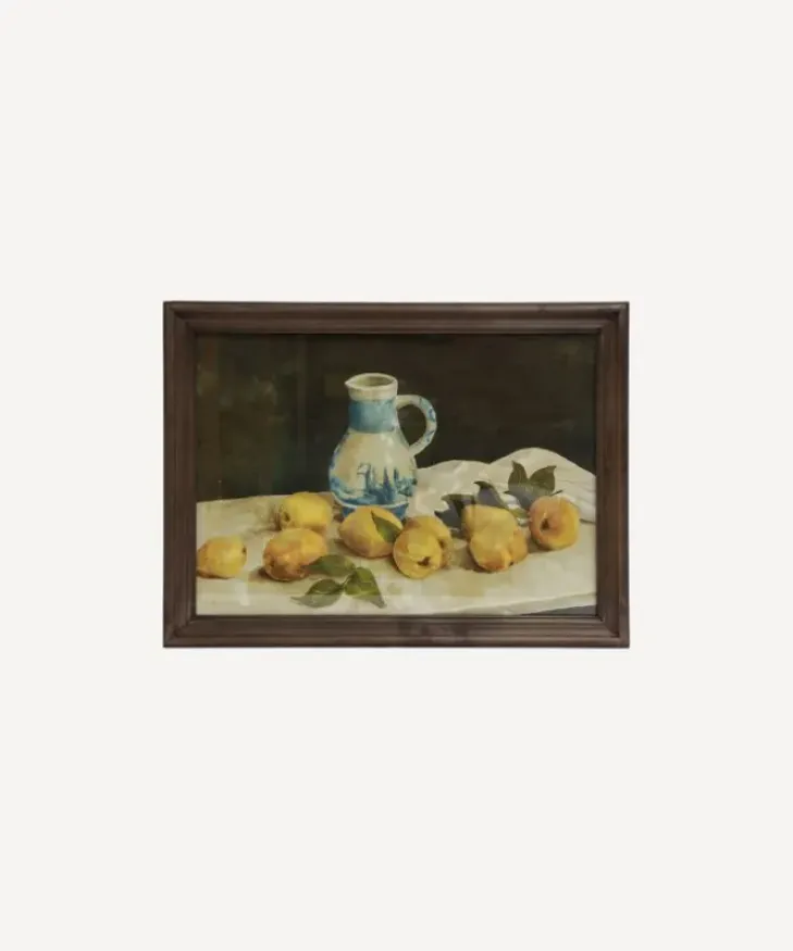 Hot Lemon & Jug Still Life B Wall Art