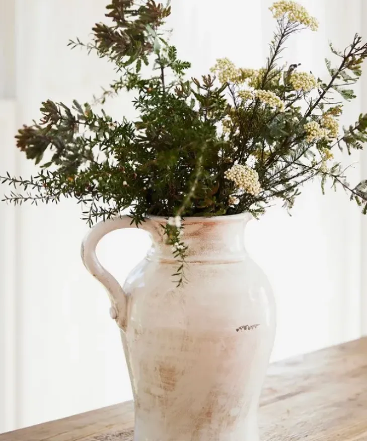 New Luna Aged White Jug Jugs & Decanters