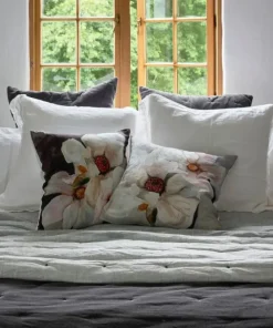 Hot Magnolia Light Blue Cushion Cover Cushions