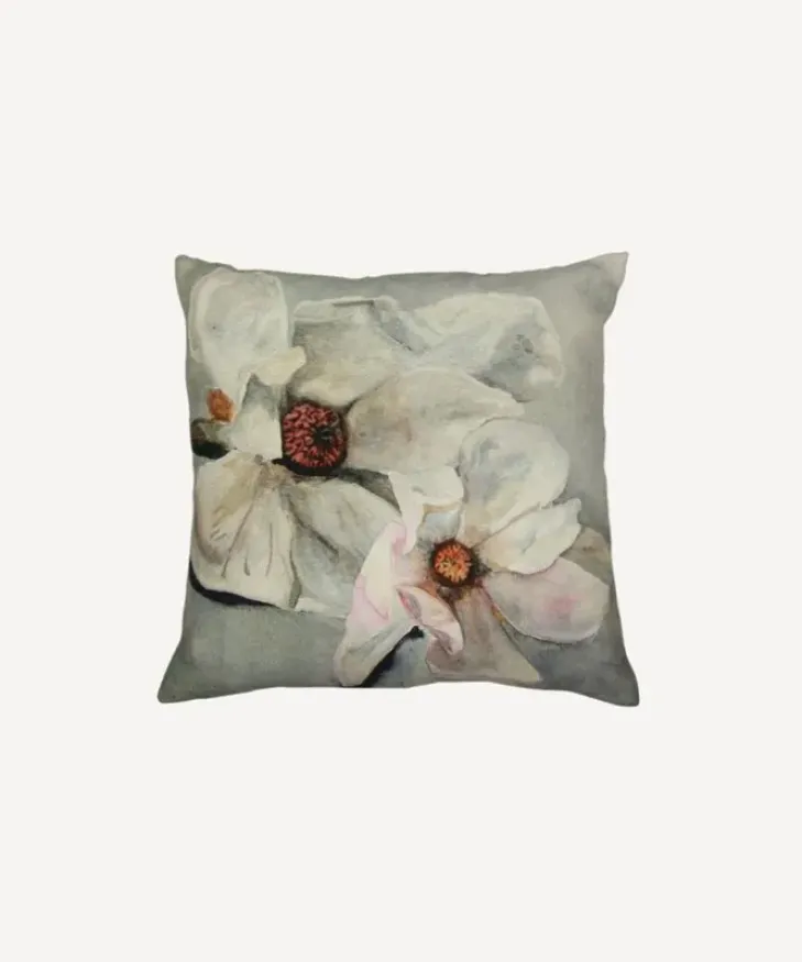 Hot Magnolia Light Blue Cushion Cover Cushions