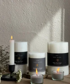 Best Maison Pillar Candle Lavender Vanilla 4x6" Candles