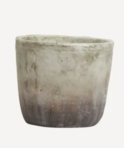 Discount Marron Planter Pot Medium Urns, Vases & Planters