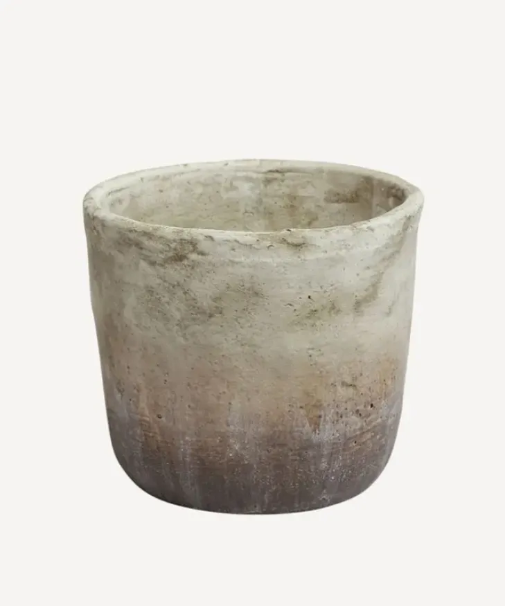 Discount Marron Planter Pot Medium Urns, Vases & Planters