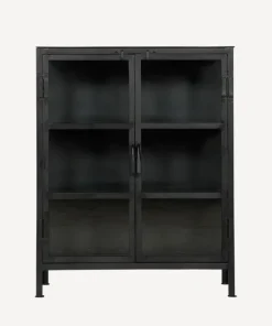 Outlet Monroe Short Glass Display Cabinet Shelving & Cabinets