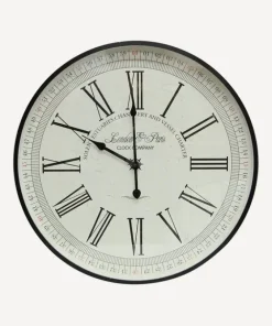 Outlet Noir Compass Wall Clock Clocks