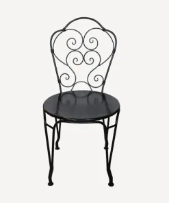 Clearance Paris Black Iron Chair Chairs – Dining