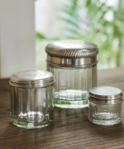 Discount Paris Glass Cannister Large Dressing Table Accessories