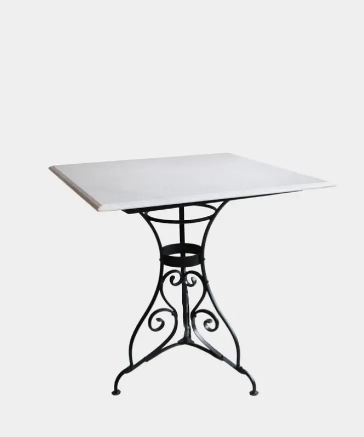 Hot Paris Square Marble Table Tables - Dining
