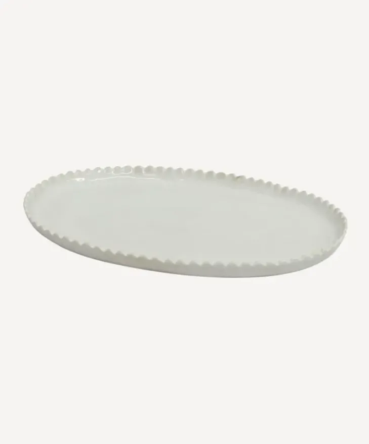New Petal Oval Platter Dinnerware