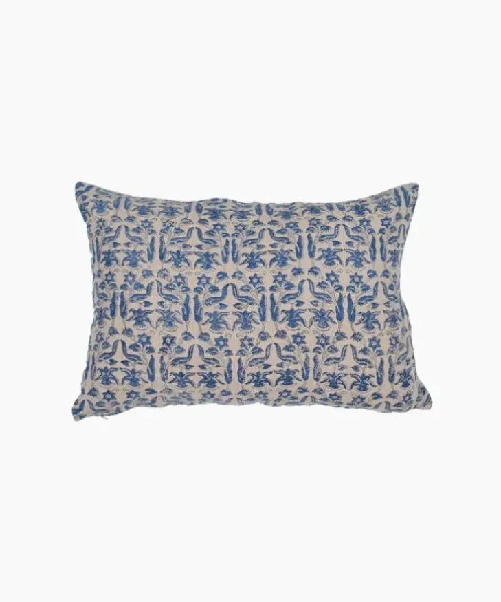 Clearance Petro Floral Azure Cushion Cover Cushions