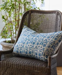 Clearance Petro Floral Azure Cushion Cover Cushions