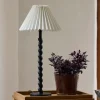 Outlet Pleated Linen Shade 35cmD White Lampshades