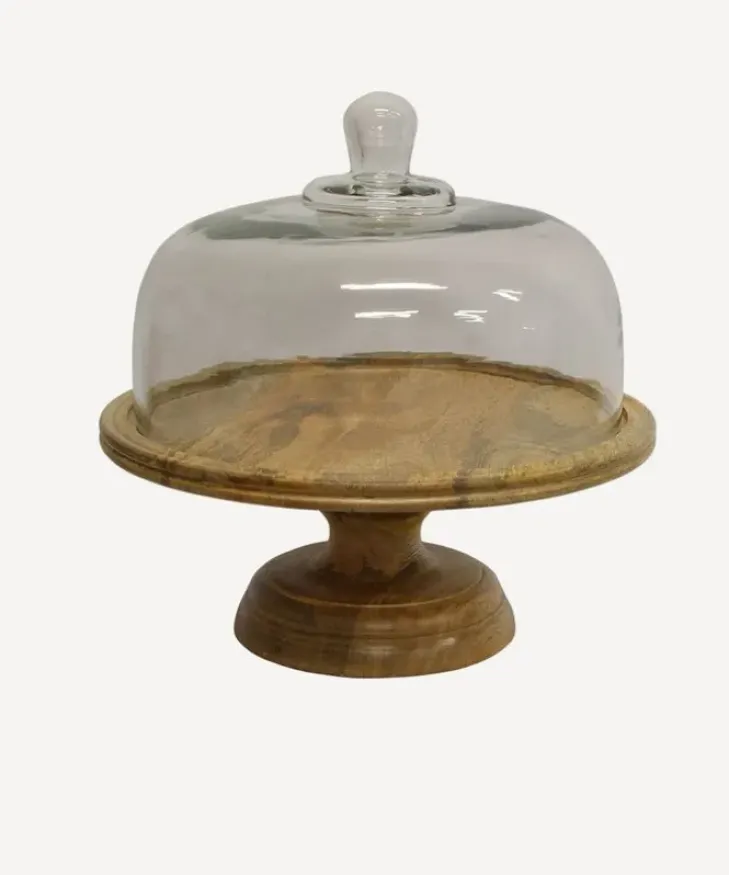 Discount Ploughmans Board Cake Dome on Stand Cakestands & Domes