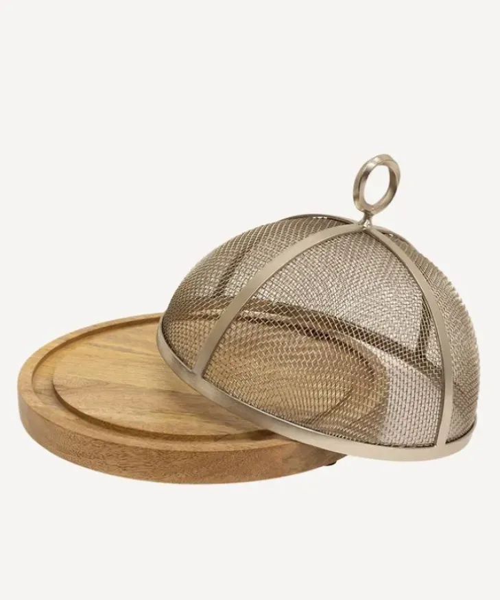 Hot Ploughmans Mesh Food Cover Small Cakestands & Domes