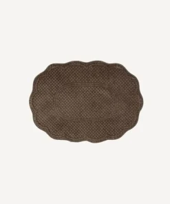 Clearance Rena Quilted Placemat Brown Placemats & Coasters