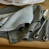 Best Riley Napkin Fog Blue Tablecloths & Napkins