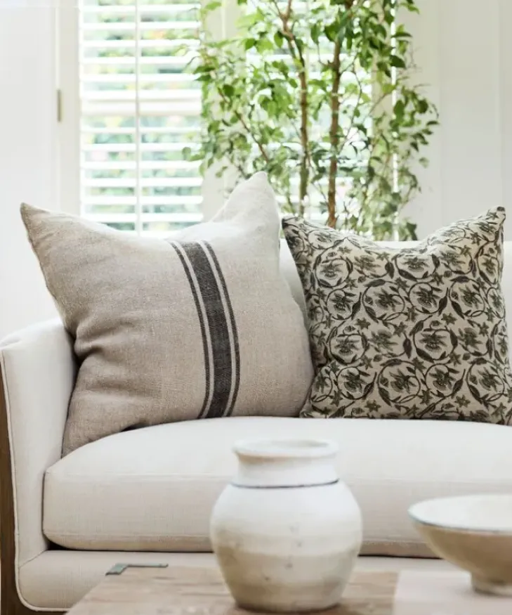 Fashion Russet Stripe Cushion Cover Cushions