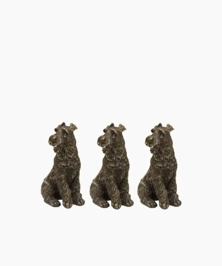 Sale Scottie Dog Pot Stand Large (3PC) Decorative Objects