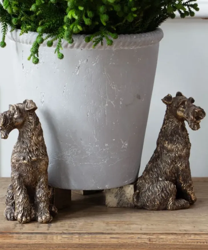 Sale Scottie Dog Pot Stand Large (3PC) Decorative Objects