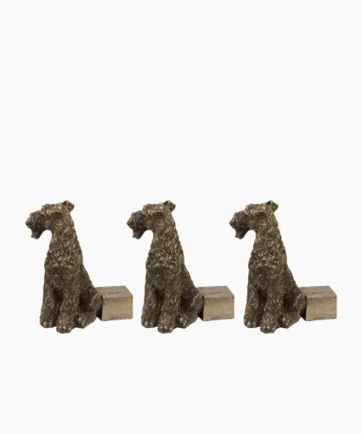 Sale Scottie Dog Pot Stand Large (3PC) Decorative Objects