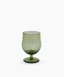 Outlet Serena Green Wine Goblet Glassware & Drinkware