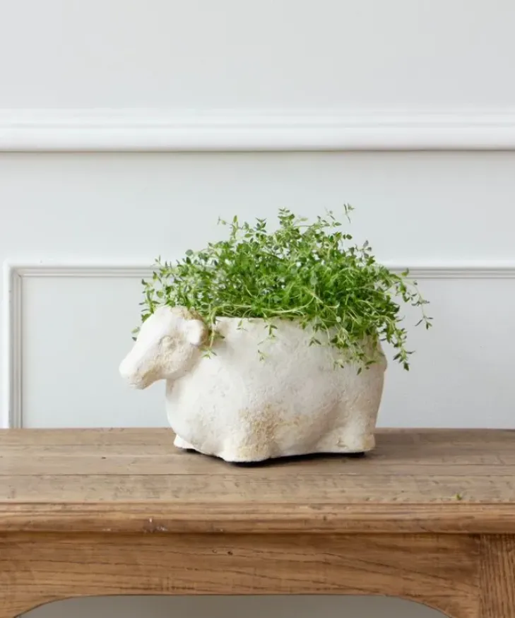 Fashion Sheep Flower Pot Urns, Vases & Planters