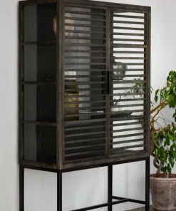Fashion Slatted Display Cabinet Shelving & Cabinets
