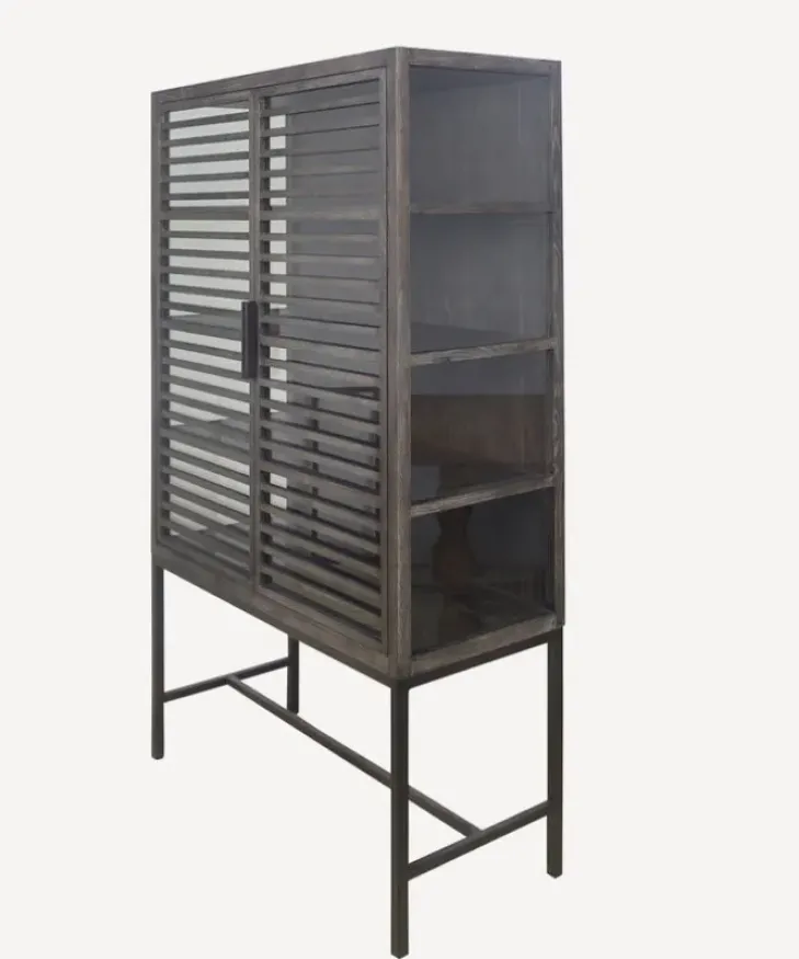 Fashion Slatted Display Cabinet Shelving & Cabinets