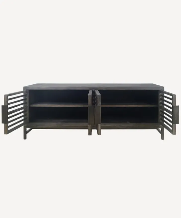 Clearance Slatted Sideboard Sideboards