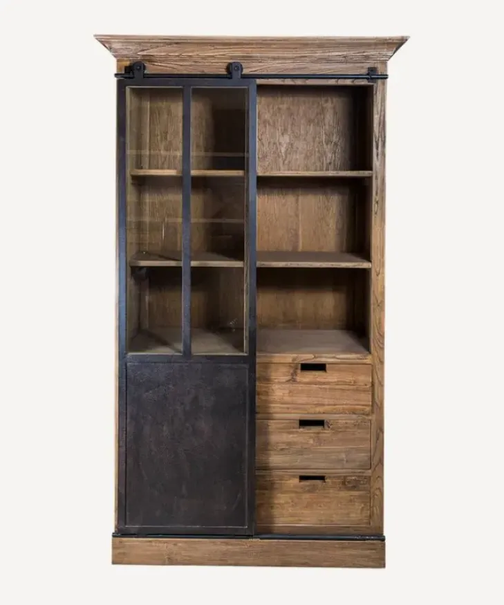 Online Sliding Door Cabinet Single Shelving & Cabinets