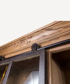 Online Sliding Door Double Cabinet Shelving & Cabinets