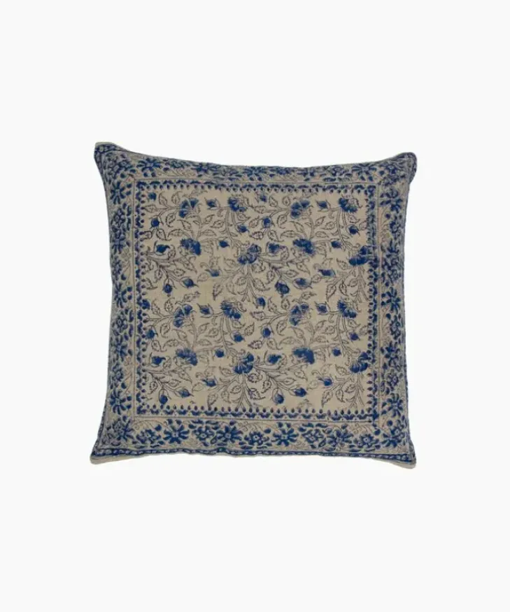 Hot Sofia Floral Azure Cushion Cover Cushions