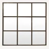 Fashion Square Iron Grid Mirror Mirrors
