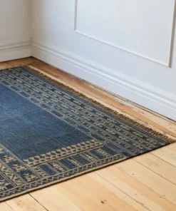 Fashion Sundara Motif Rug Blue Small Rugs