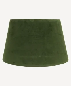 Sale Tapered Drum Velvet Shade Olive 40cm Lampshades