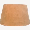 Hot Tapered Drum Velvet Shade Gold 40cm Lampshades