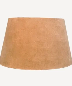 Hot Tapered Drum Velvet Shade Gold 40cm Lampshades