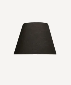 Outlet Tapered Shade Linen Black 35cm Lampshades