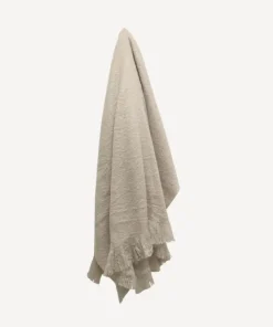 Hot Throw Tassle Soft Grey Throws & Blankets