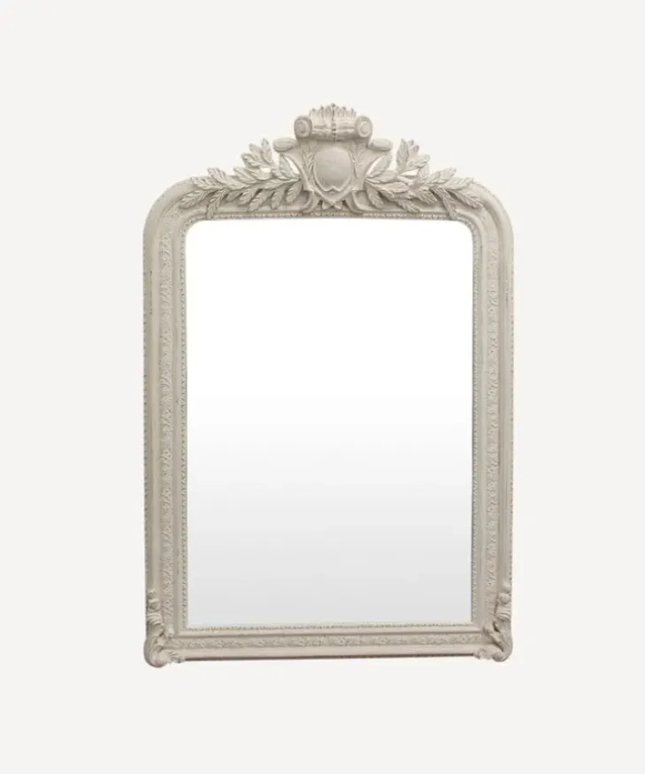 Outlet Trelise Mirror White Finish Mirrors
