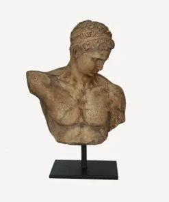 Outlet Valerio Bust Décor on Stand Decorative Objects