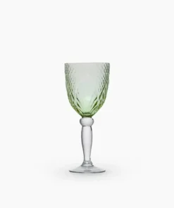 Discount Vintage Green Goblet Glassware & Drinkware