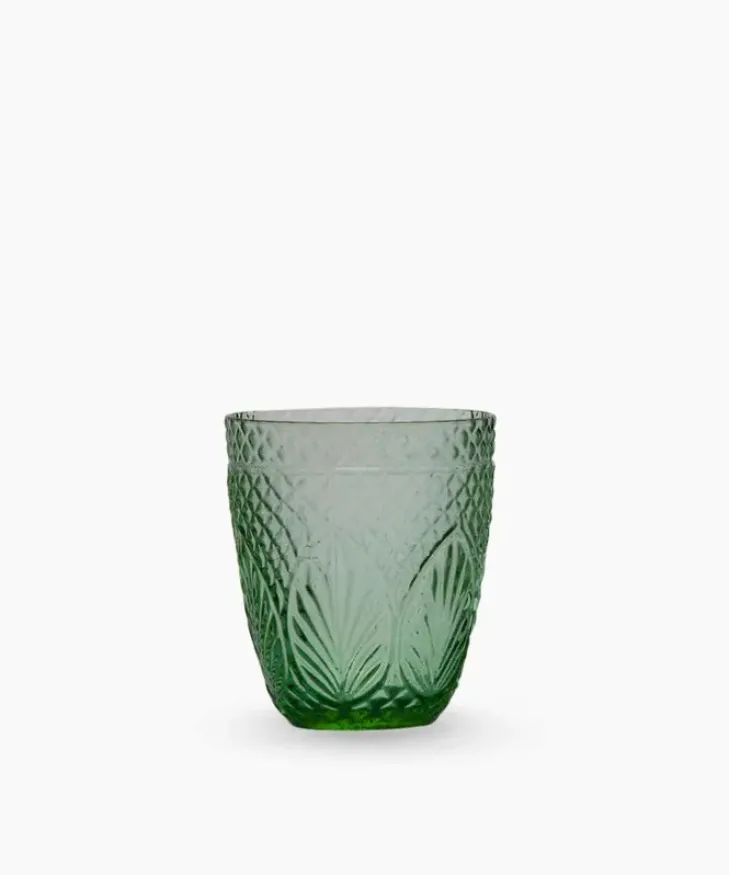 Online Vintage Green Tumbler Glassware & Drinkware