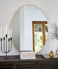 New Wave Oval Mirror Large Mirrors
