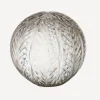 Best Wing Cut Glass Ball 5" Decorative Objects