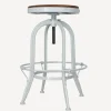 Hot Workshop Counter Stool White Chairs - Stools